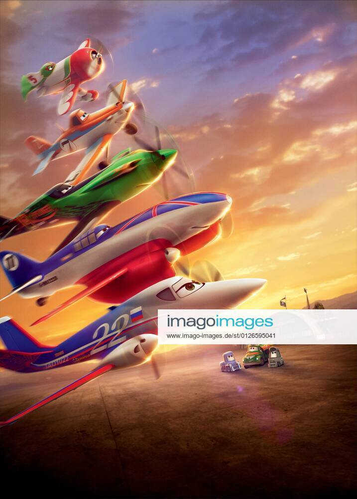 Aviones Película Juguetes OPO 10 – Lote De 4 Aviones De La Película Aviones: Echo, Bravo, Ripslinger Y El Chupacabra – Bullyland, 7 Cm Cada Uno