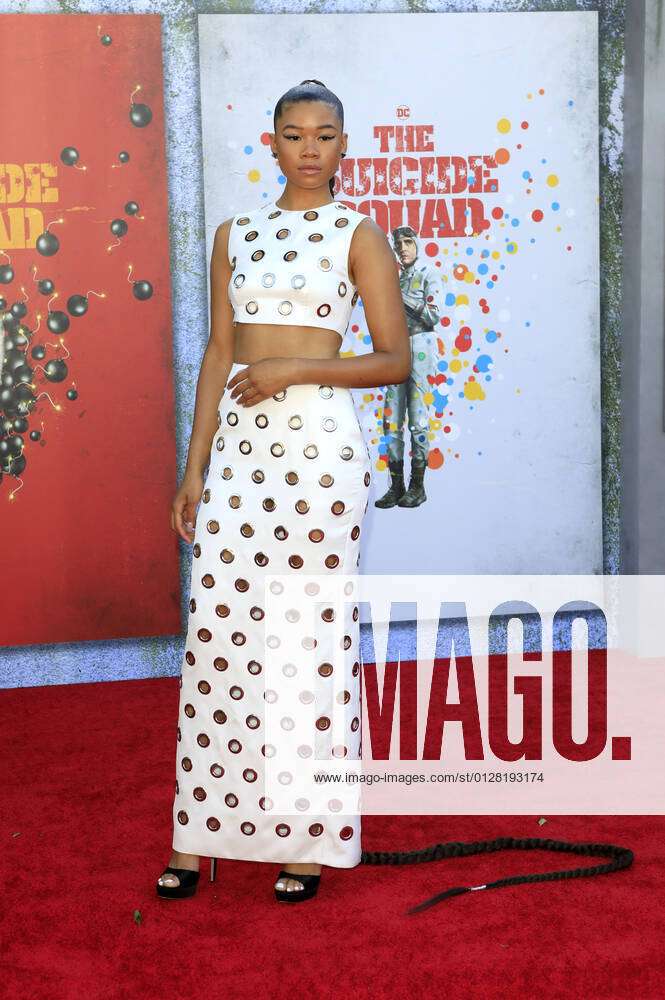 Storm Reid At The Premiere Of The Feature Film The Suicide Squad At