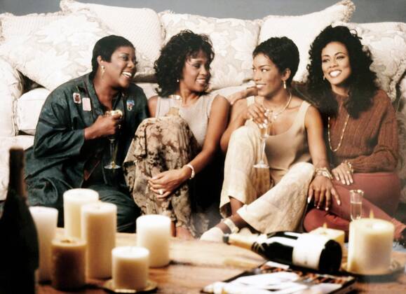 WAITING TO EXHALE, From Left, Loretta Devine, Whitney Houston, Angela ...