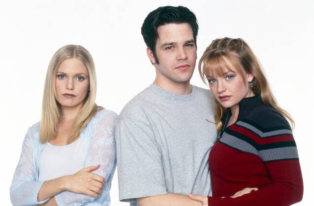 AS THE WORLD TURNS, from left: Terri Conn, Nathaniel Marston, Jaime ...