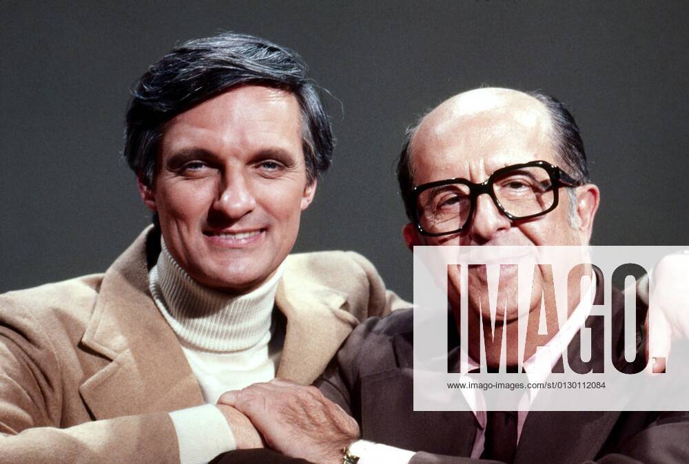 CBS: ON THE AIR, from left, Alan Alda, Phil Silvers, aired March 26 ...