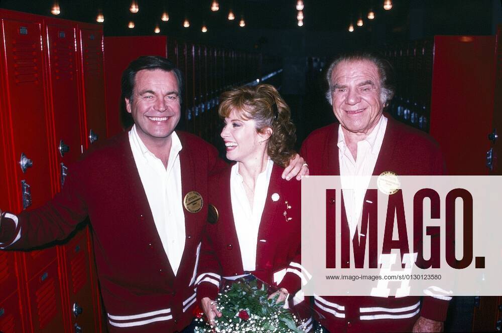 HART TO HART, from left: Robert Wagner, Stefanie Powers, Lionel Stander ...