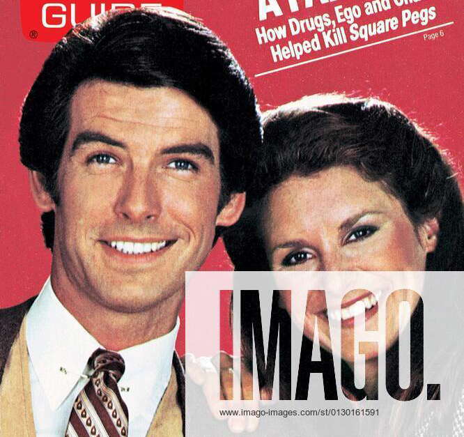 REMINGTON STEELE, from left: Pierce Brosnan, Stephanie Zimbalist, TV ...