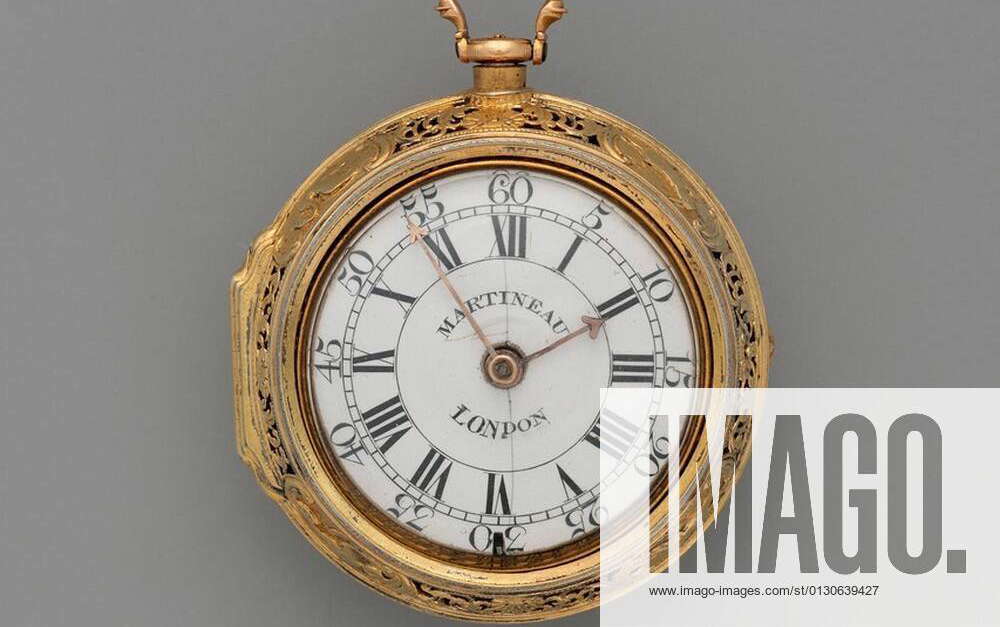Clockwatch. Maker Watchmaker Joseph Martineau Sr. (active 174470