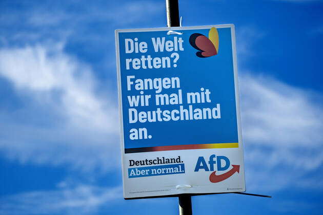 Election Poster Election Poster Of The AfD For The Federal Election In ...