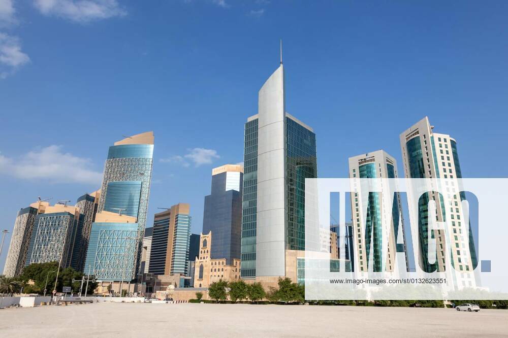 Doha downtown buildings, Qatar