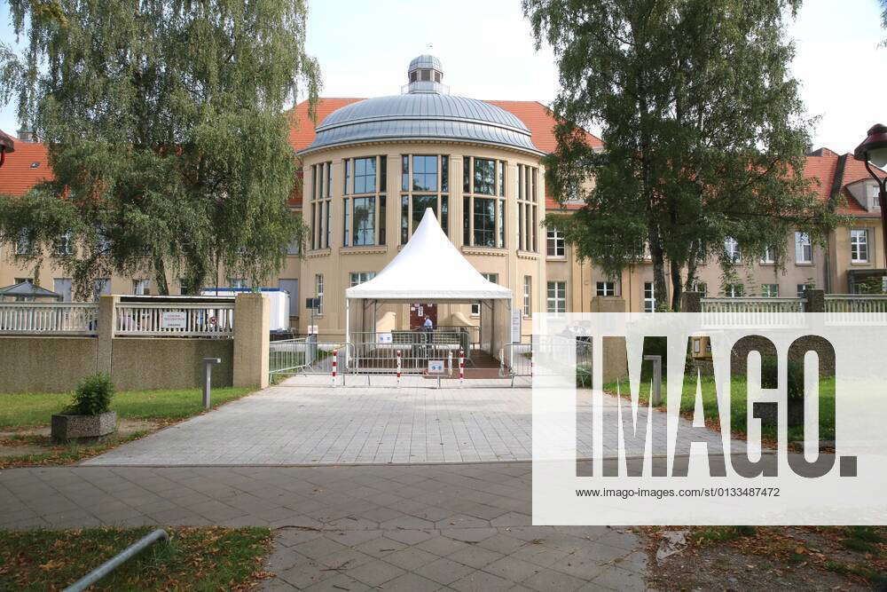 View on Monday 06 09 2021 in the Hanseatic city of Rostock on the local university hospital The
