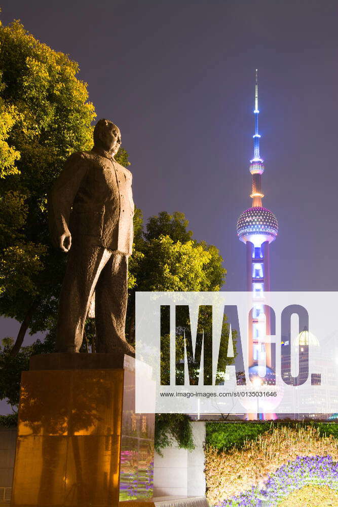 shanghai,oriental pearl tower,mao zedong,shanghais,oriental pearl