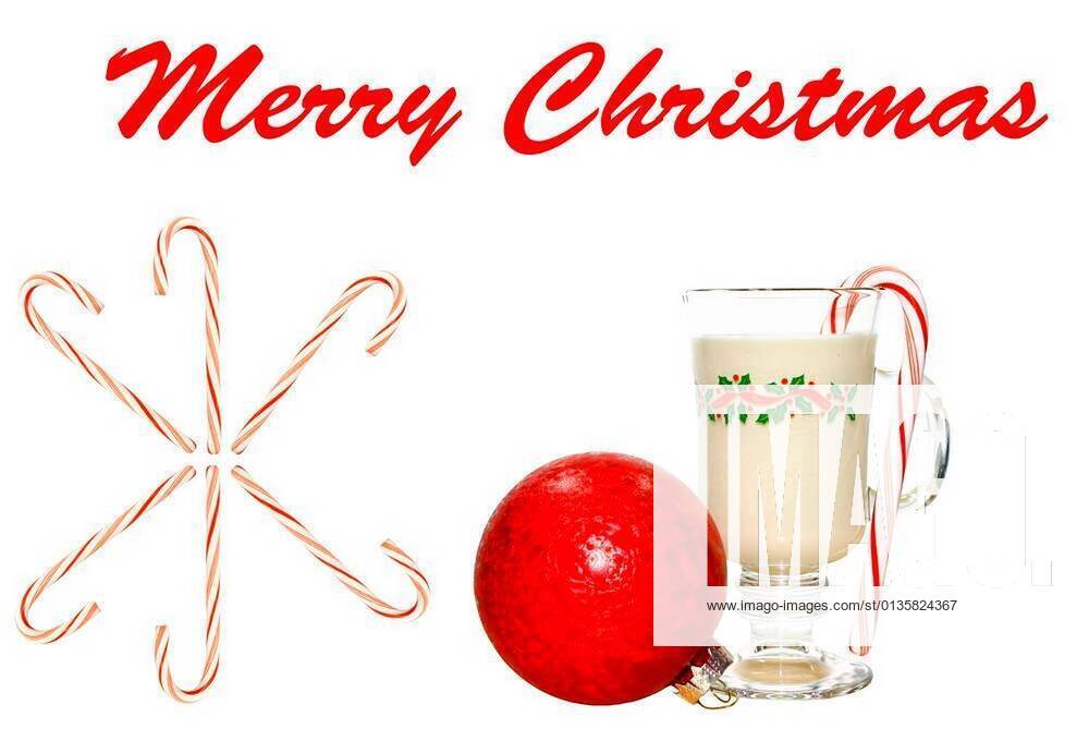 a-cold-glass-of-eggnog-on-white-with-a-peppermint-candy-cane-in-it