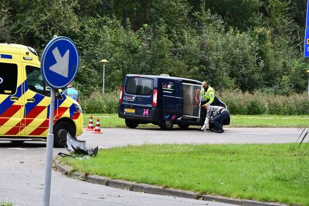 Lelystad An accident occurred on the Oostranddreef in Lelystad A ...