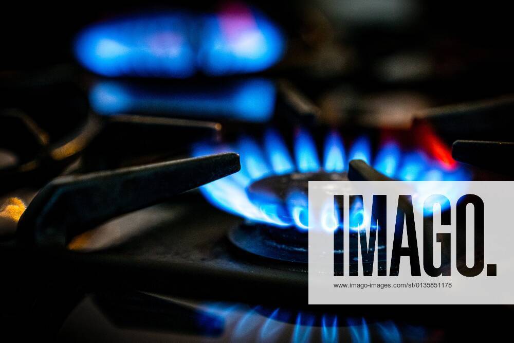 ILLUSTRATIVE A burning gas stove Prices for energy such as electricity