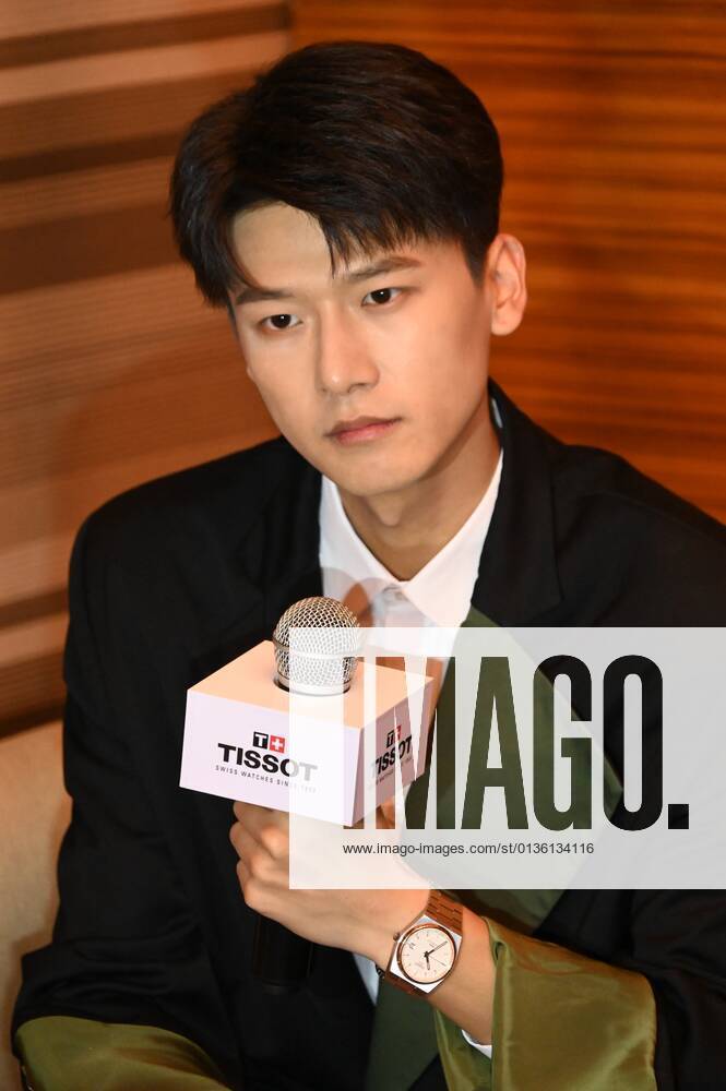 Chinese actor Xu Fangzhou attends Tissot new product launch in