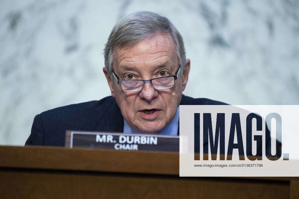 Chairman Richard Durbin, D-Ill., Attends The Senate Judiciary Committee ...