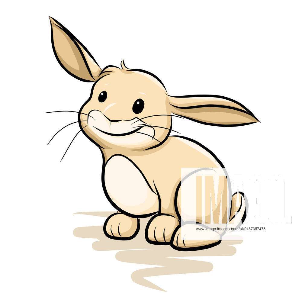 Cute Cartoon Rabbit Looking From Hole In Ground. Simple Black And White Bunny  Drawing, Isolated Vector Illustration. Royalty Free SVG, Cliparts, Vectors,  and Stock Illustration. Image 102478897.