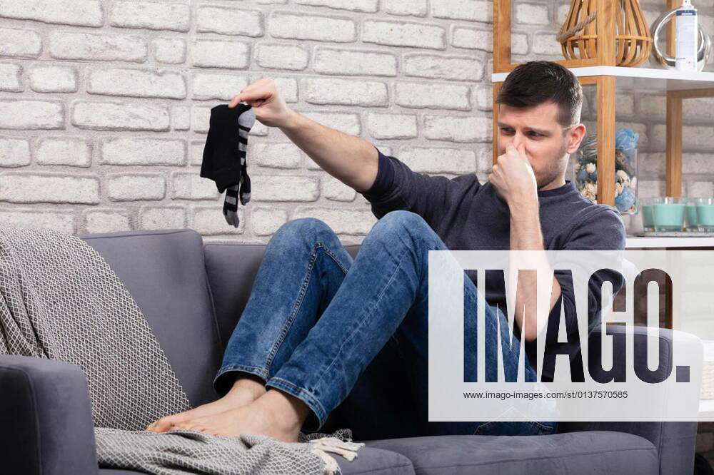 Bad Smell From Worn Socks model released, Symbolfoto