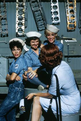 BROADSIDE, from left: Lois Roberts, Sheila James Kuehl, Kathleen Nolan ...