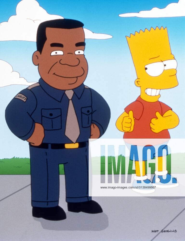 The Simpsons From Left Gary Coleman Bart Simpson 1989 Tm And