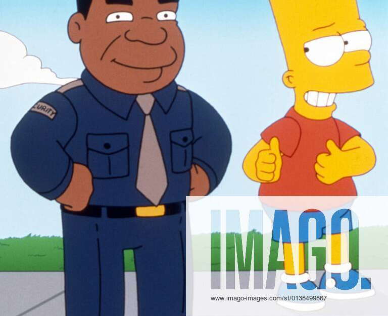 The Simpsons From Left Gary Coleman Bart Simpson 1989 Tm And