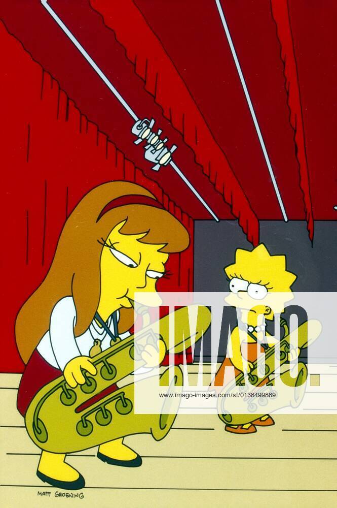 THE SIMPSONS, from left: Allison Taylor, Lisa Simpson, Lisa s Rival ...