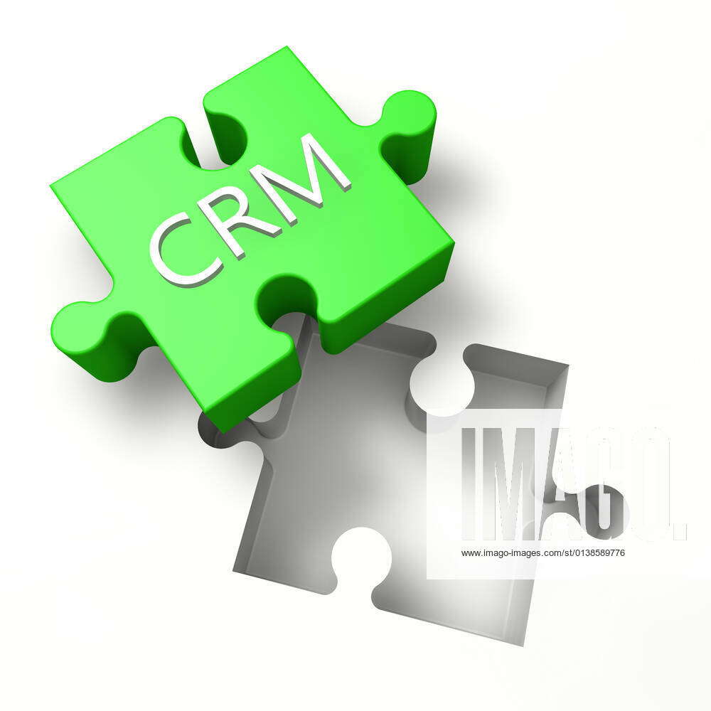 Puzzle Crm 3d Puzzle Concept Crm Customer Relationship Management 7317