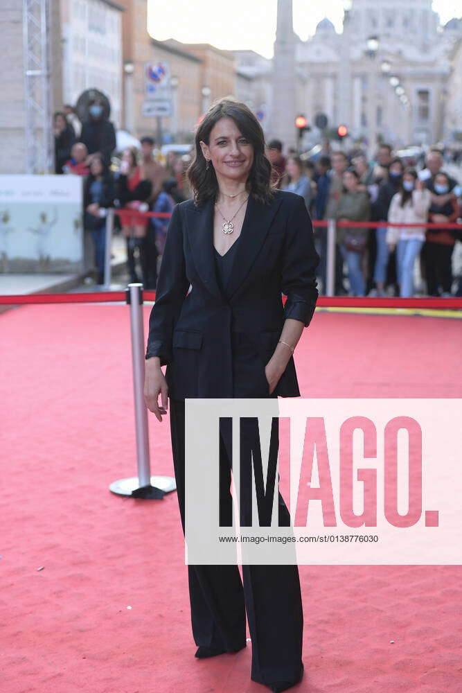 October 16, 2021, Rome, Italy: Anita Kravos attends the Time is up film