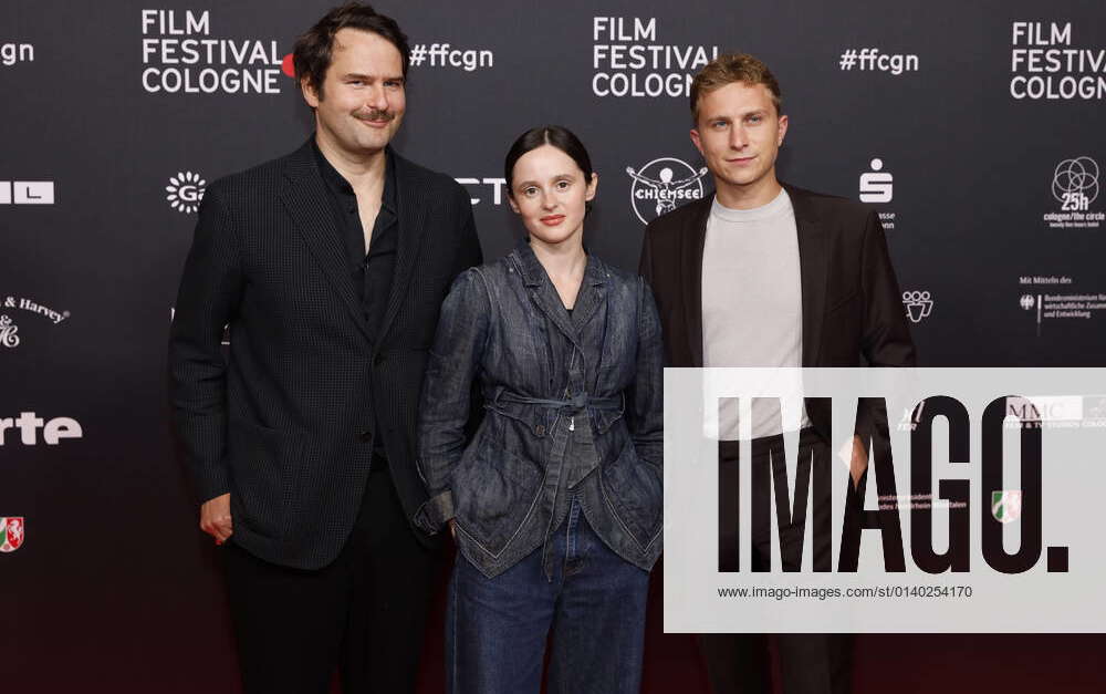 Philipp Hauß, Maresi Riegner und Max Hubacher beim Screening des ...