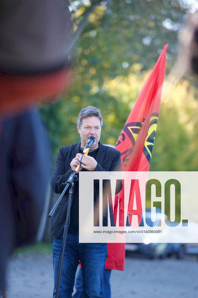 Flensburg, Schleswig Holstein, rally of the IG Metall Dr Robert Habeck