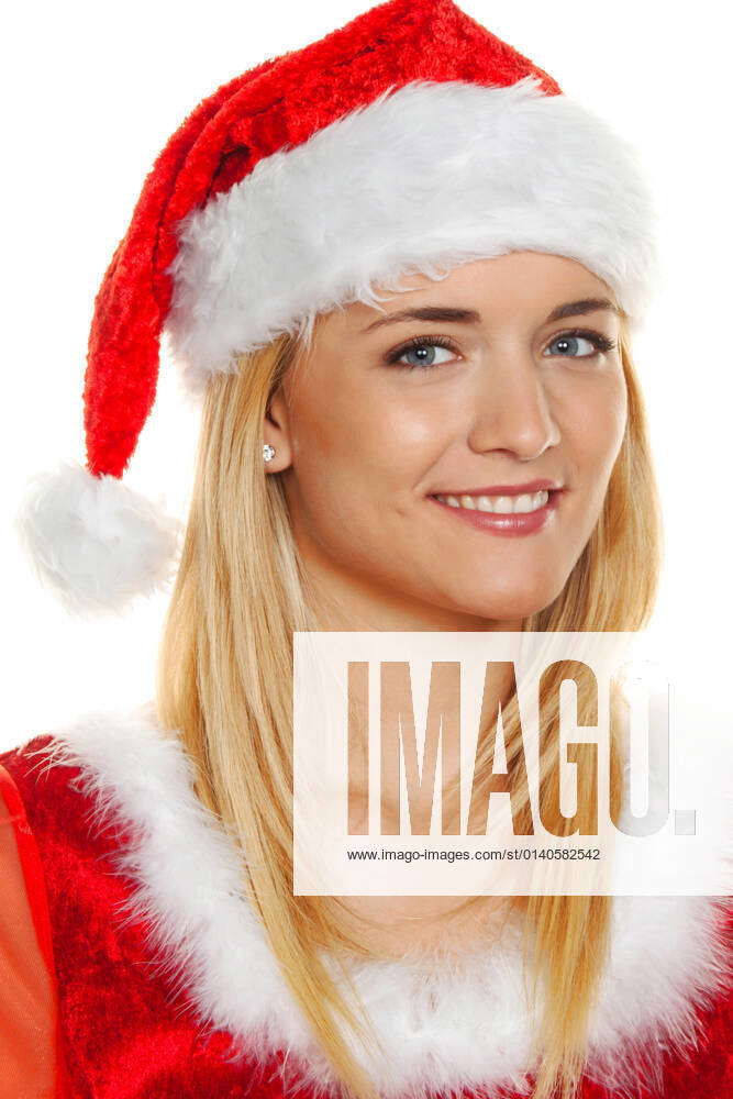 Portrait of a woman as Santa Claus at Christmas McPWOD
