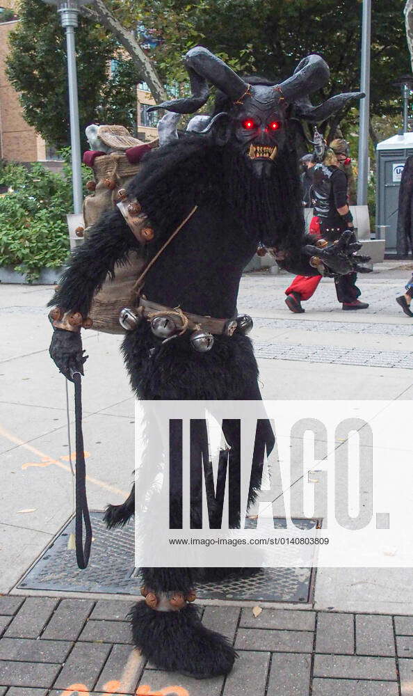 October 31, 2021, New York, New York, USA The 2021 New York Halloween Parade took off again this