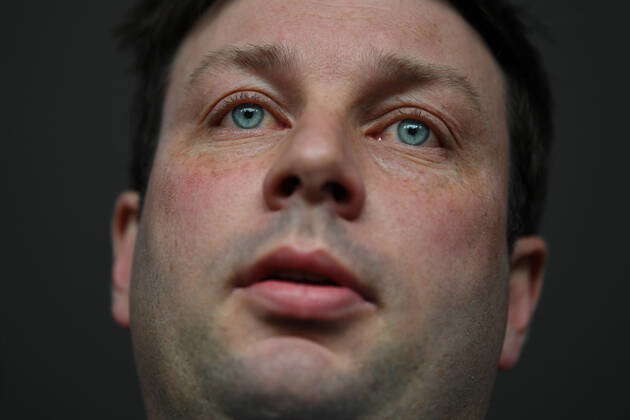 TIM SMITH PRESSER, Victorian Liberal MP Tim Smith departs a press ...