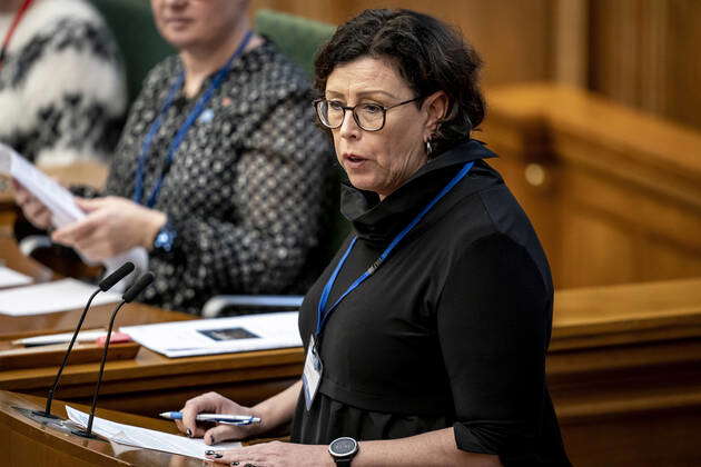 AAlands Prime Minister Veronica Thörnroos speaks during summit with the ...