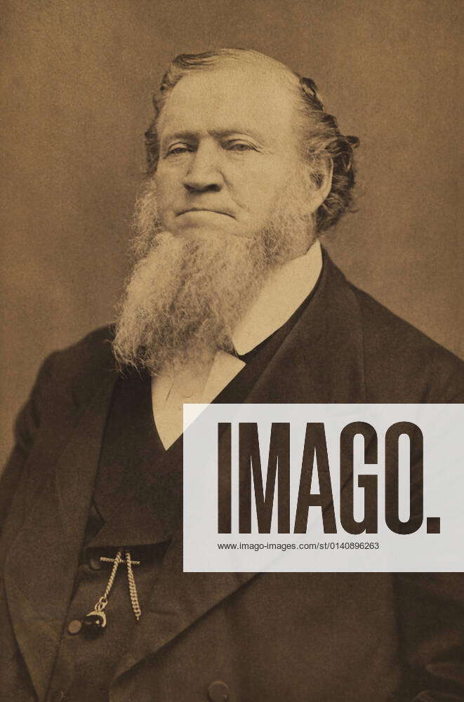 October 12, 2010, USA: Brigham Young (1801-1877), American Leader in ...