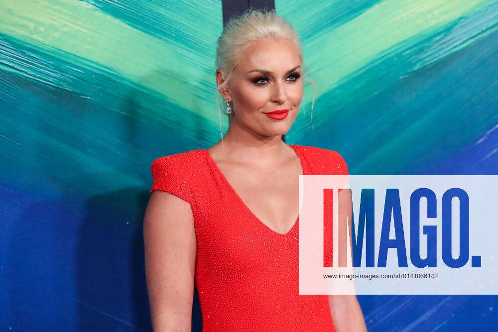 AmfAR Gala Los Angeles 2021 American alpine ski racer Lindsey Vonn