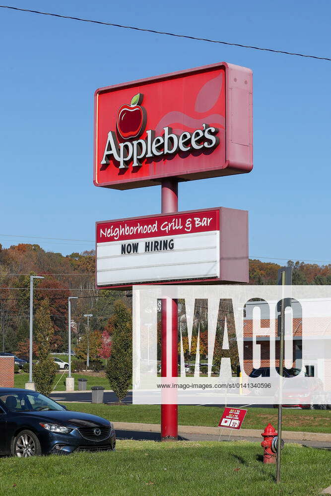 November 7, 2021, Bloomsburg, Pennsylvania, United States: A now hiring ...