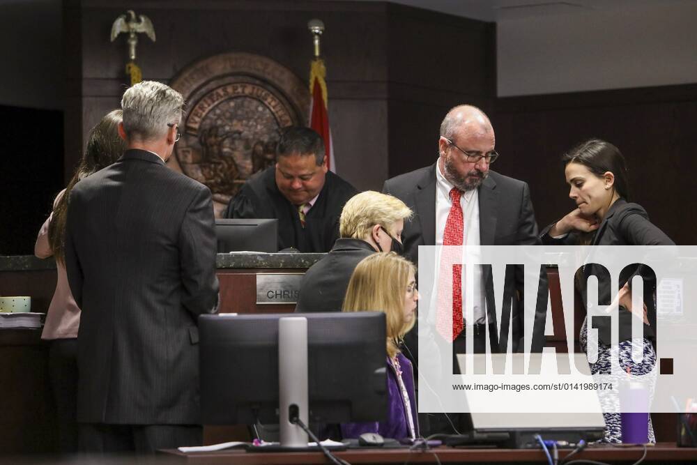 November 16, 2021, Tampa, Florida, USA From left to right Assistant Public Defenders Donna Perry,