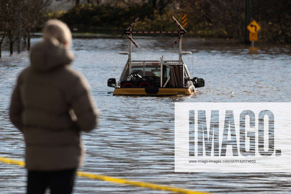 November 16, 2021, Vancouver, British Columbia, Canada: Flooding in ...