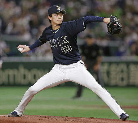 Baseball Japan Series Soichiro Yamazaki of the Orix Buffaloes