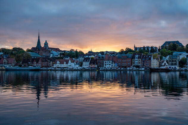 Passage Nordseekanal Flensburg Danish and Low German Flensborg, North ...