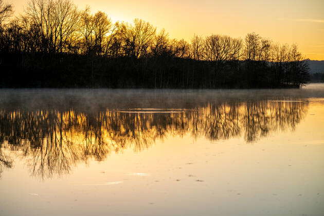 Sunrise At Miami Whitewater Forest In Cincinnati, OHIO USA Miami ...