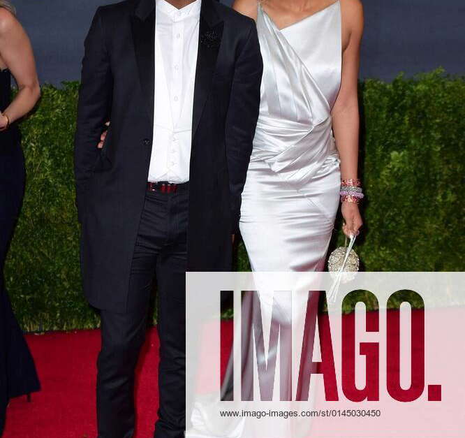 ASAP Rocky, Chanel Iman (wearing a Topshop gown) at arrivals for