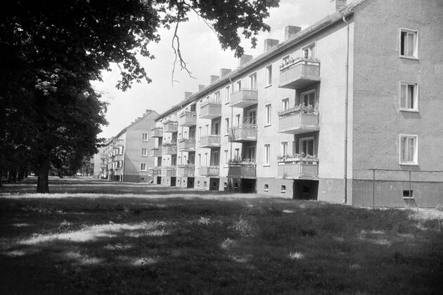 Bau Wohngebiet Waldstadt I Potsdam 1963 Historisches Bild und Foto: Bau ...