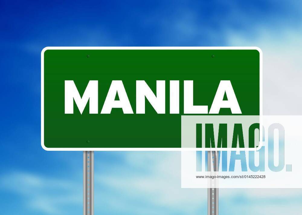 Manila Road Sign