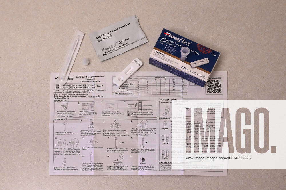 Flowflex Antigen Rapid Test with Instructions for Use