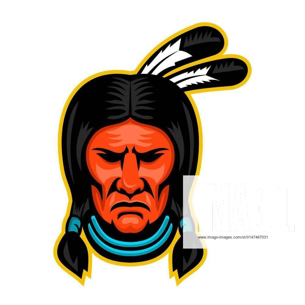 Sioux Chief Sports Mascot