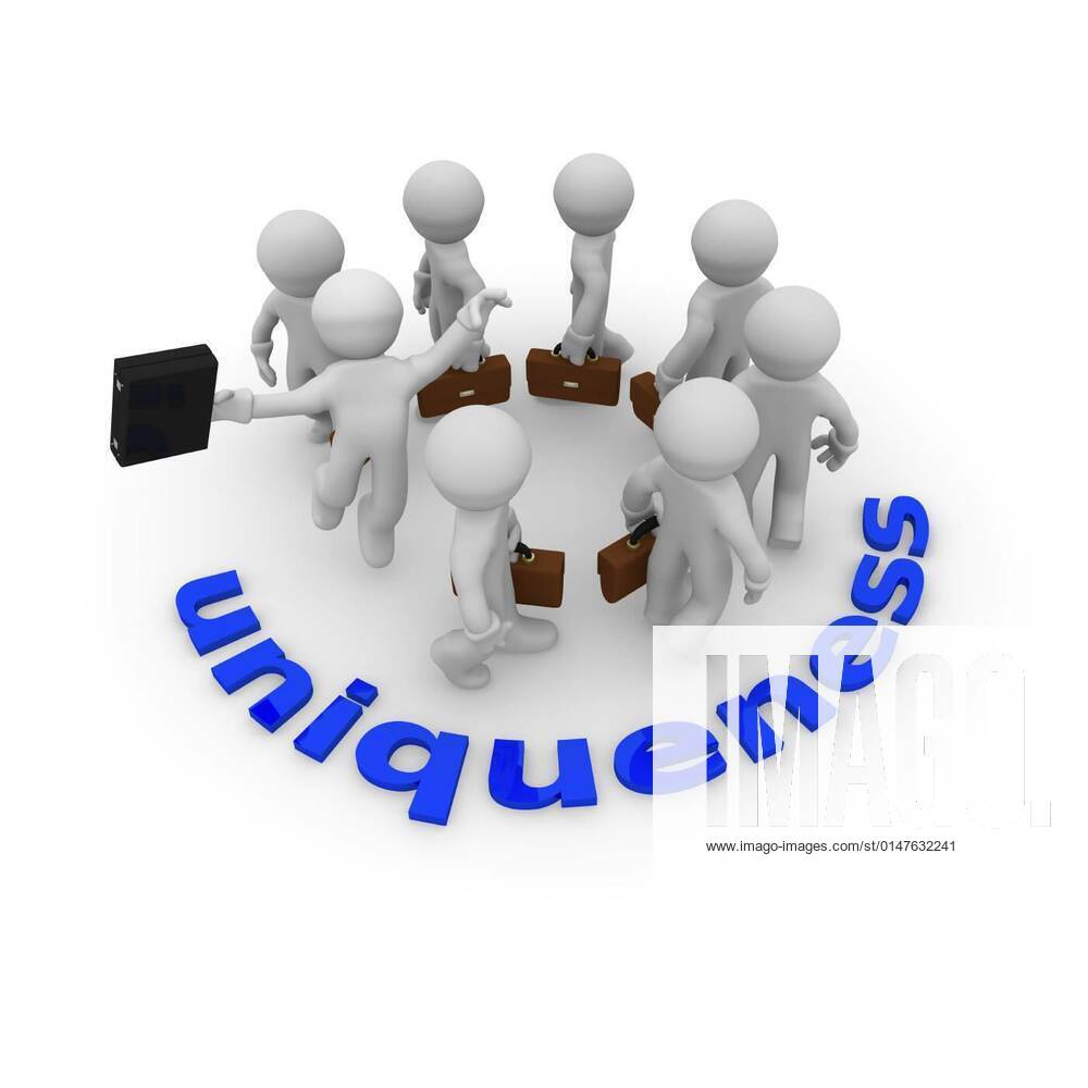 Uniqueness, businessman jumping high