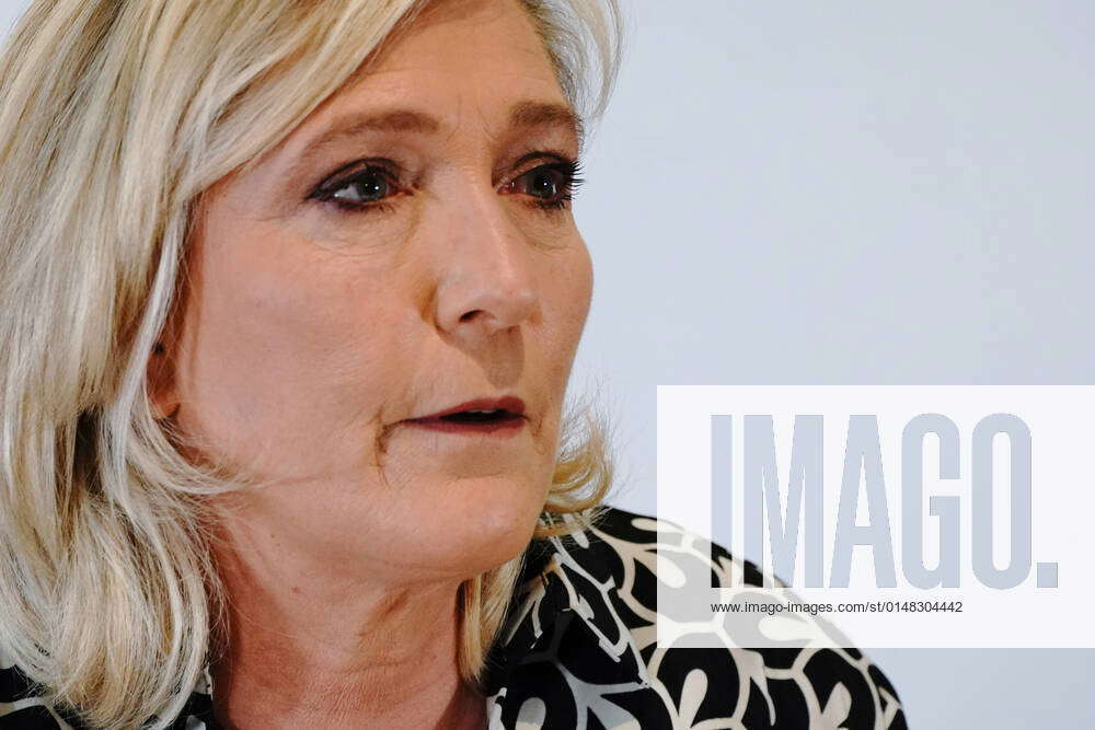 Marine Le Pen (presidente Du Rassemblement National) Candidate A La ...