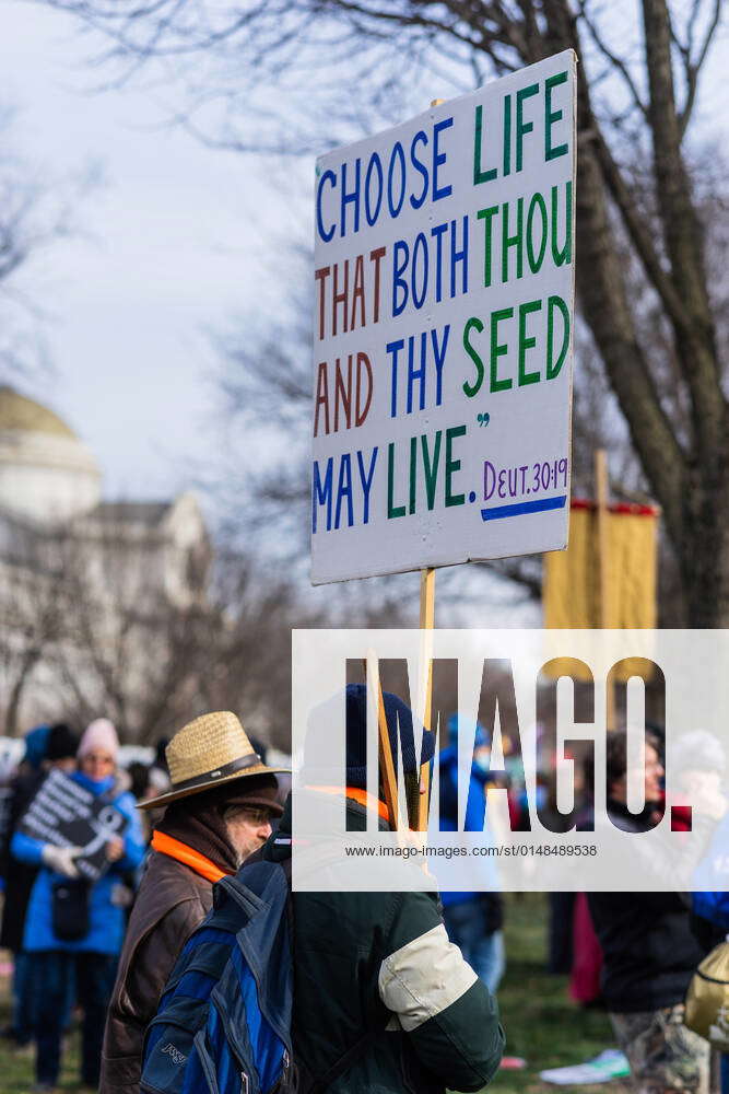 Washington: March For Life Anti Abortion Activists Gathered In ...