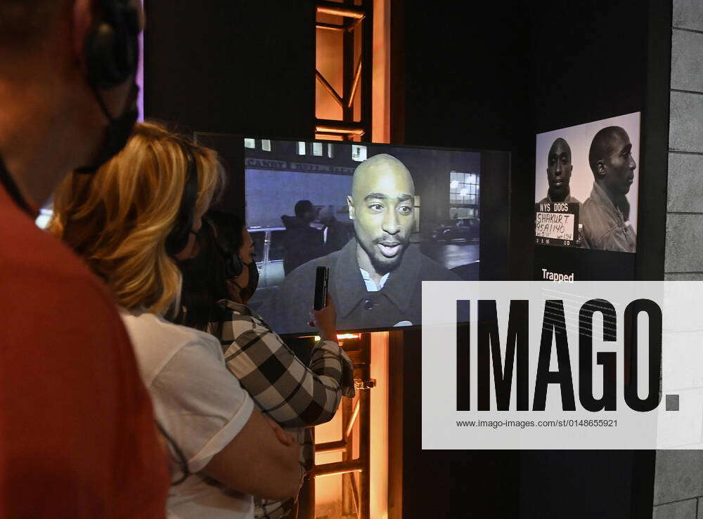 An Exhibit Is Seen On Display During The Weekend Opening Of The Tupac ...