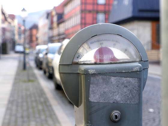 There are still a few parking meters in Germany that accept