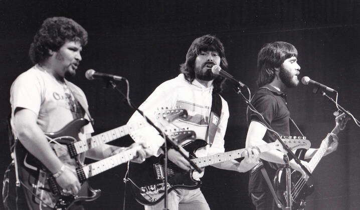 JANUARY 01: Country Group Alabama L R: Jeff Cook, Randy Owen, Mark ...